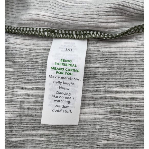 NWT AERIE HIGH WAIST CROPPED KICK FLARE PANT~Hi-Rise~Boho~Retro~Short~Ankle~L - Picture 7 of 9